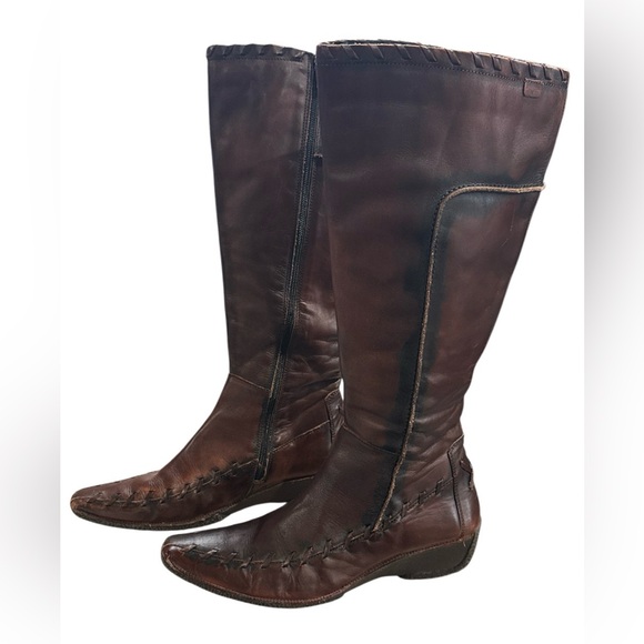 PIKOLINOS Dark Brown leather Boots